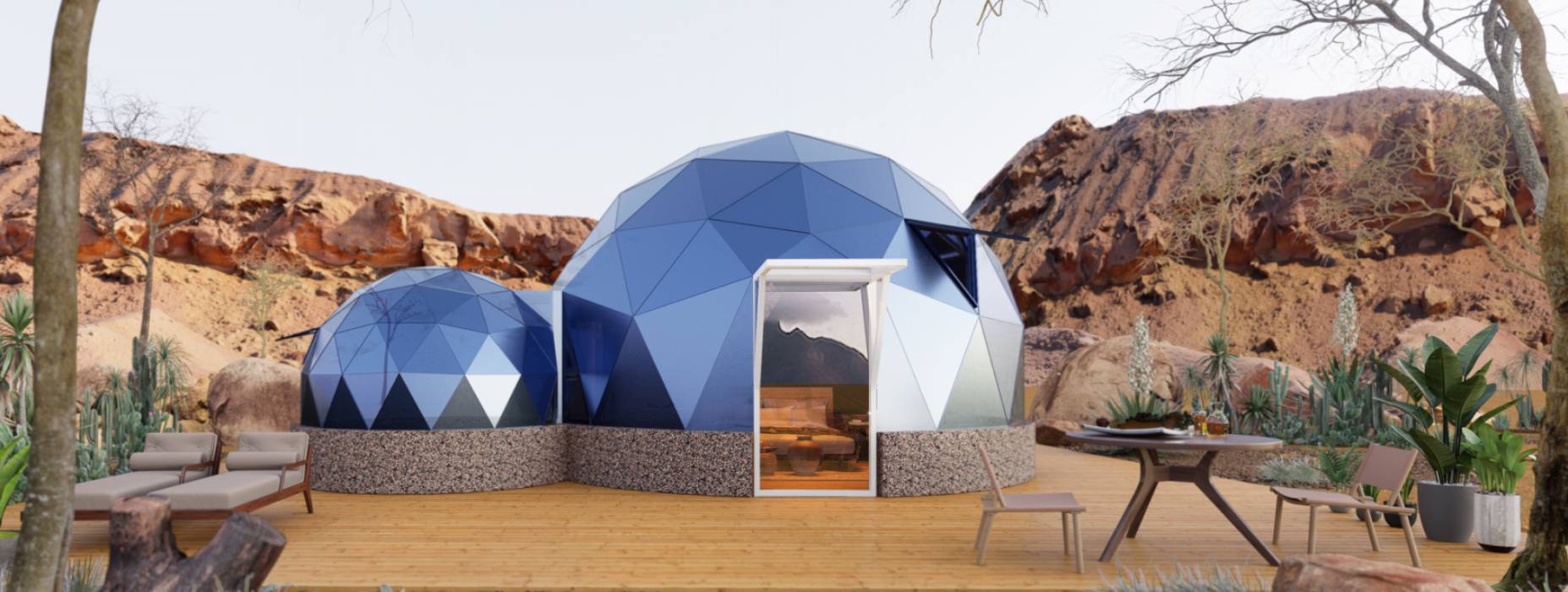 沧州球形智能光伏玻璃星空房